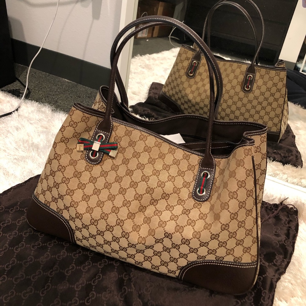 Gucci princy tote bag